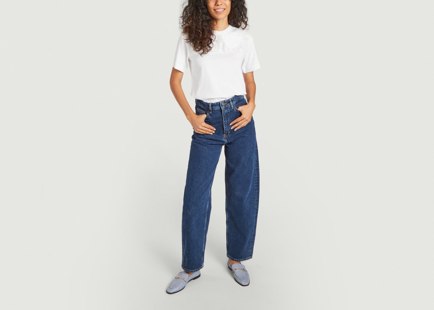 L'exception T Shirt Dentelle Blanc See By Chloé