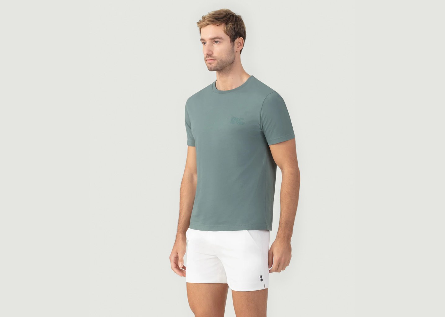 L'exception T Shirt Discipline Turquoise Ron Dorff