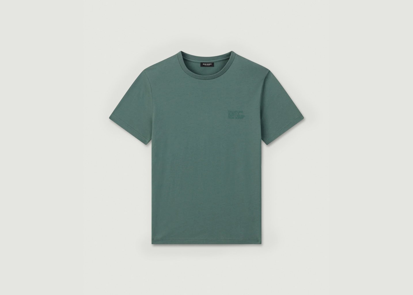 L'exception T Shirt Discipline Turquoise Ron Dorff