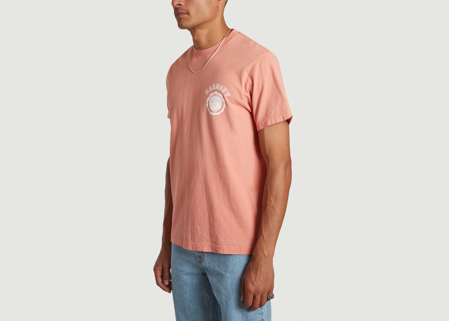 L'exception T Shirt Emblem Framboise Harmony