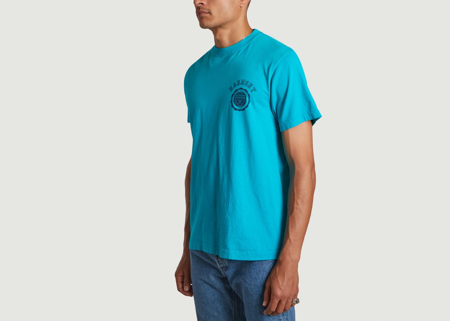 L'exception T Shirt Emblem Turquoise Harmony
