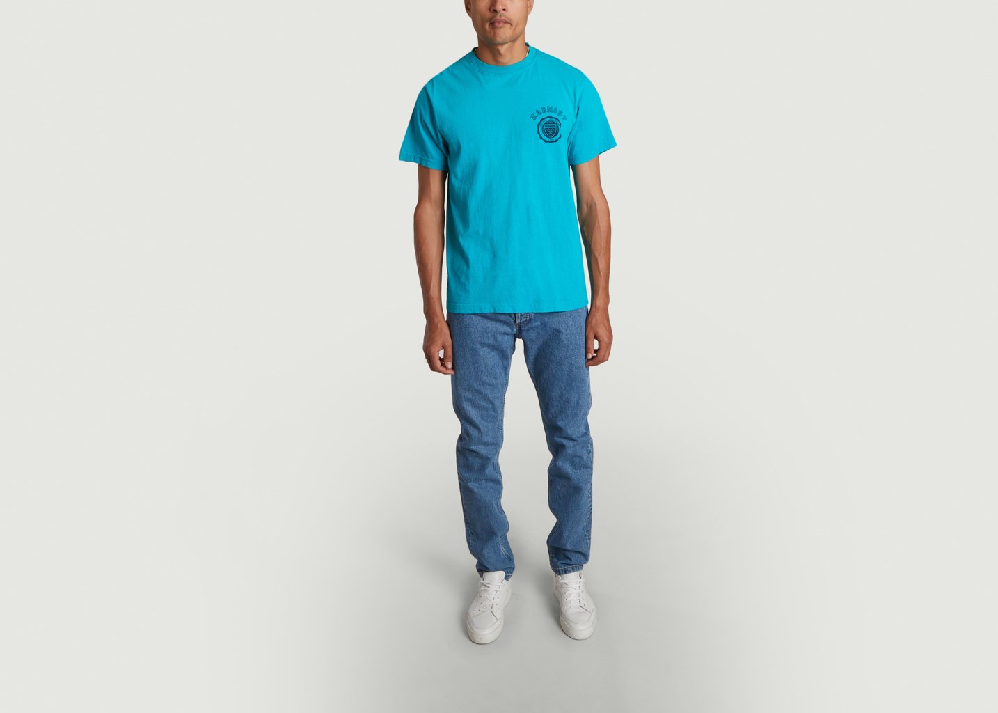 L'exception T Shirt Emblem Turquoise Harmony