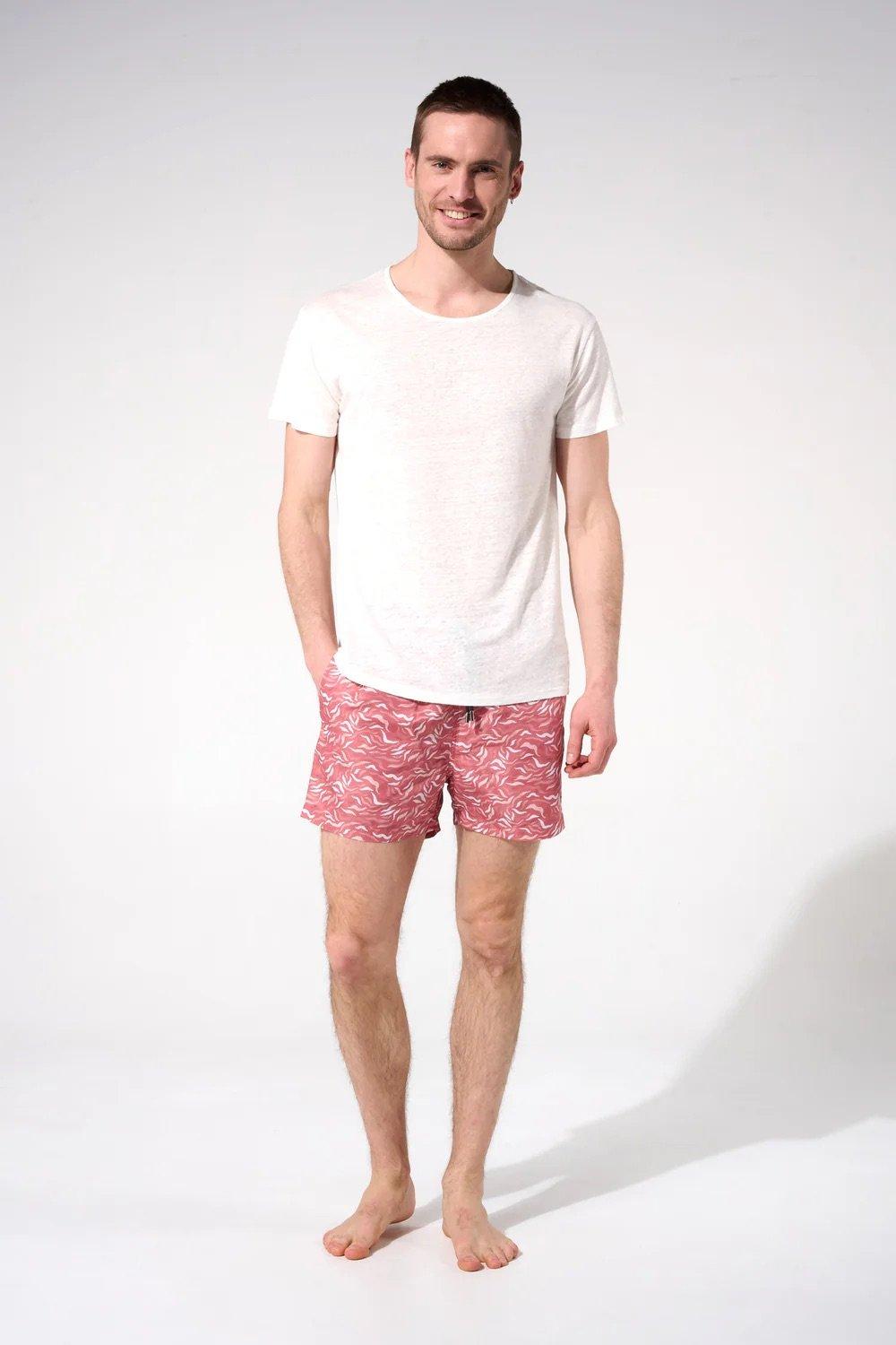 L'exception T Shirt En Lin Blanc Apnee