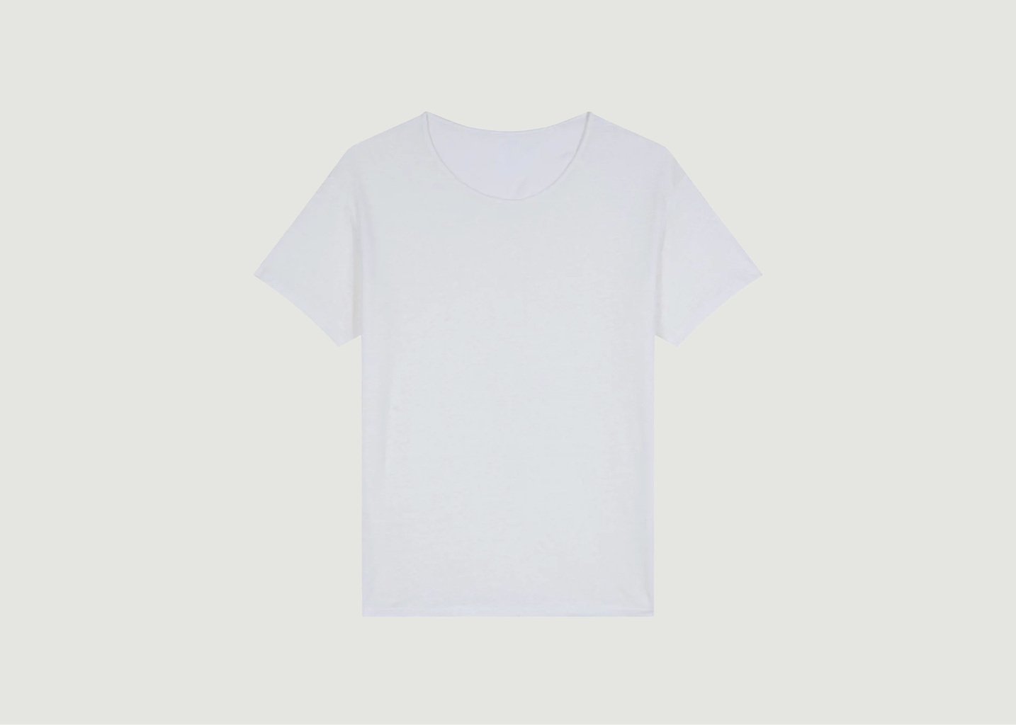 l'exception T Shirt En Lin Blanc Apnee