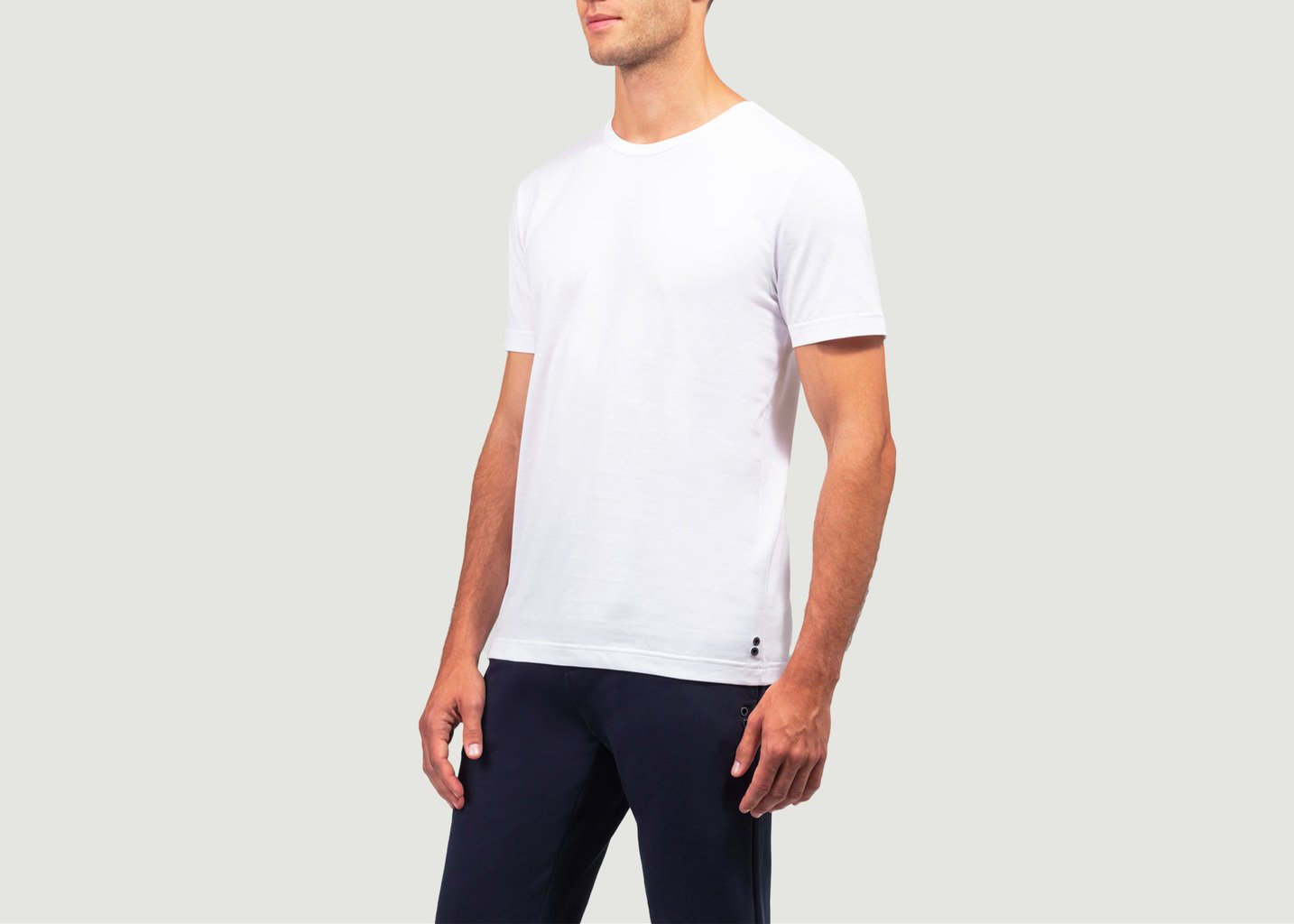 L'exception T Shirt Eyelet Blanc Ron Dorff