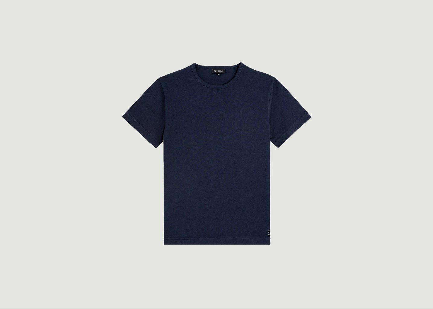 l'exception T Shirt Eyelet Bleu Marine Ron Dorff