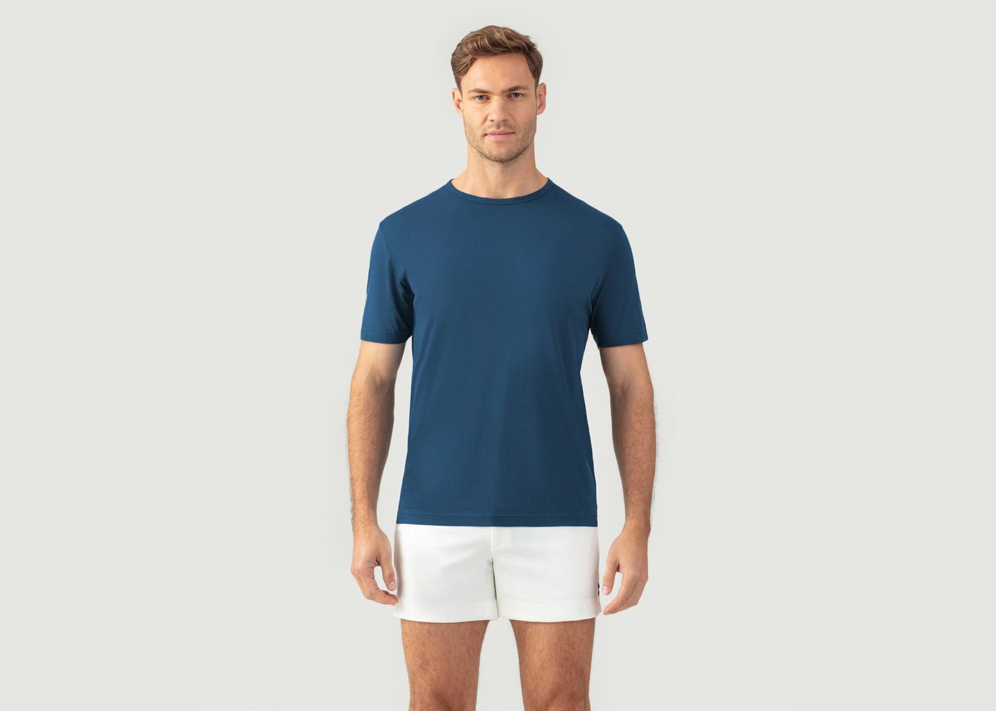 l'exception T Shirt Eyelet Bleu Ron Dorff