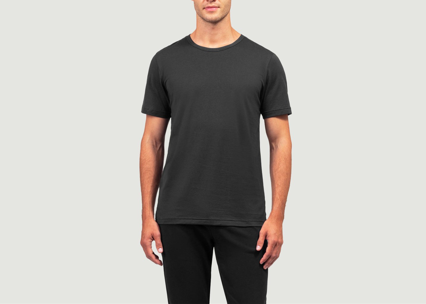 L'exception T Shirt Eyelet Noir Ron Dorff