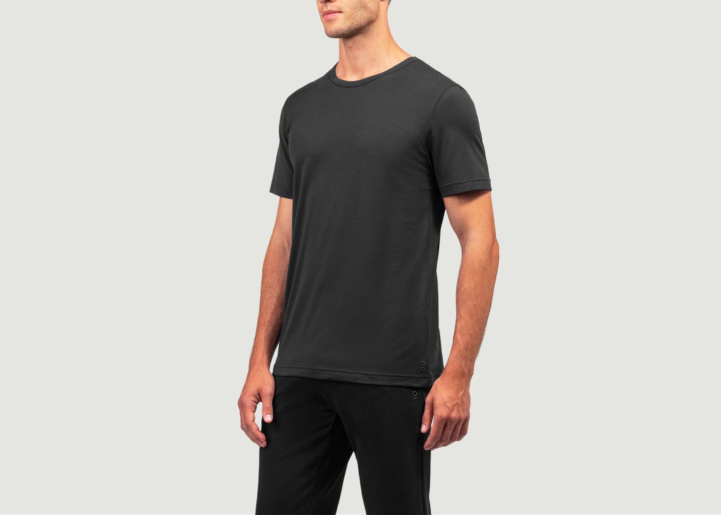 L'exception T Shirt Eyelet Noir Ron Dorff