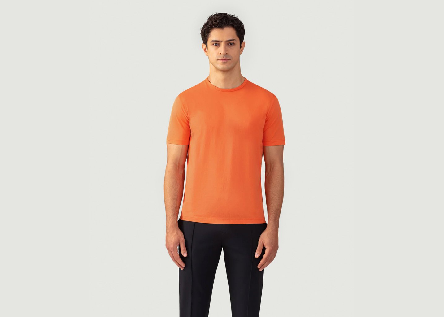 l'exception T Shirt Eyelet Orange Ron Dorff