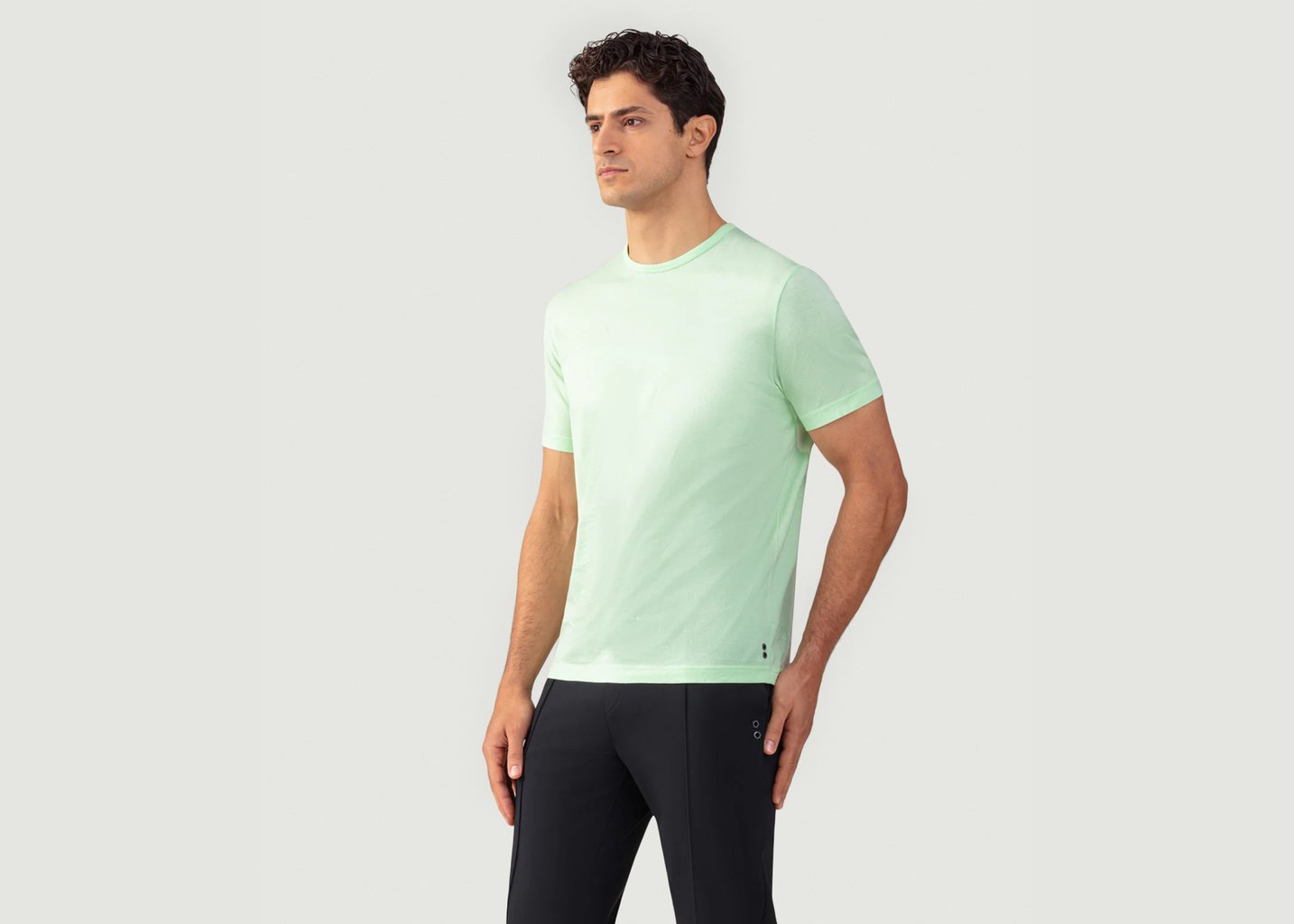 L'exception T Shirt Eyelet Vert Ron Dorff