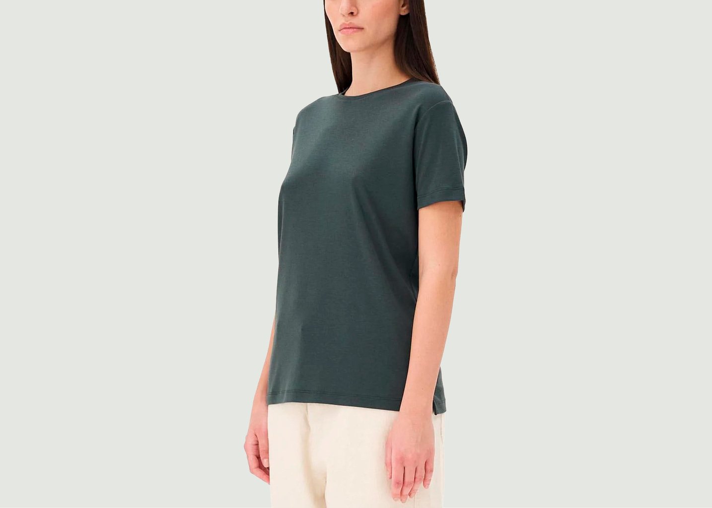 L'exception T Shirt Faro Vert Bouteille Noyoco