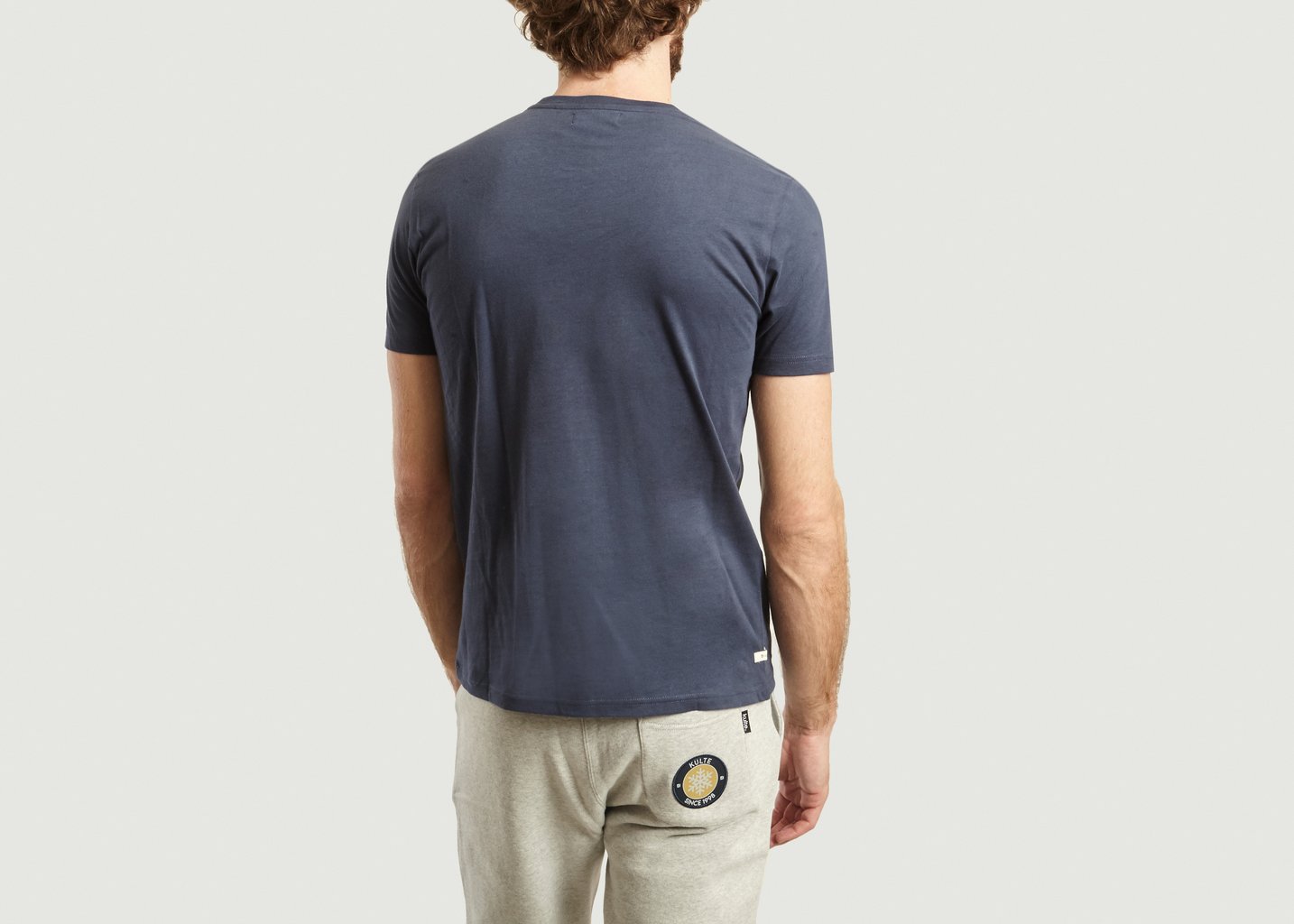 L'exception T Shirt Fish Bleu Marine Kulte