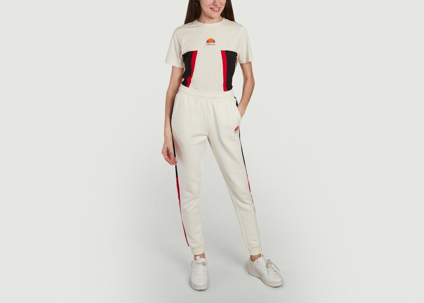 L'exception T Shirt Frankia Ecru Ellesse