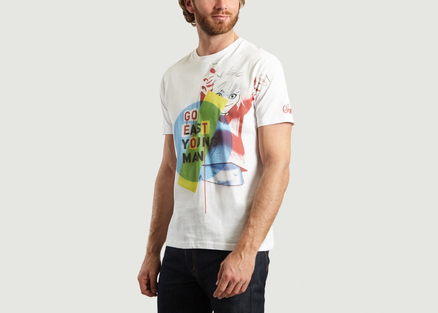 L'exception T Shirt Gfoot Blanc GEYM
