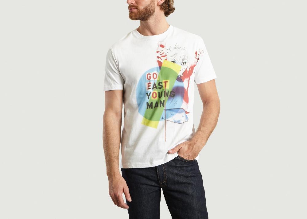 l'exception T shirt Gfoot Blanc GEYM