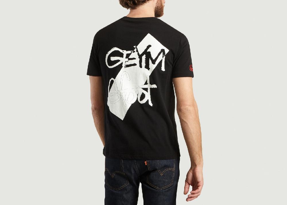 L'exception T Shirt Gfoot Noir GEYM