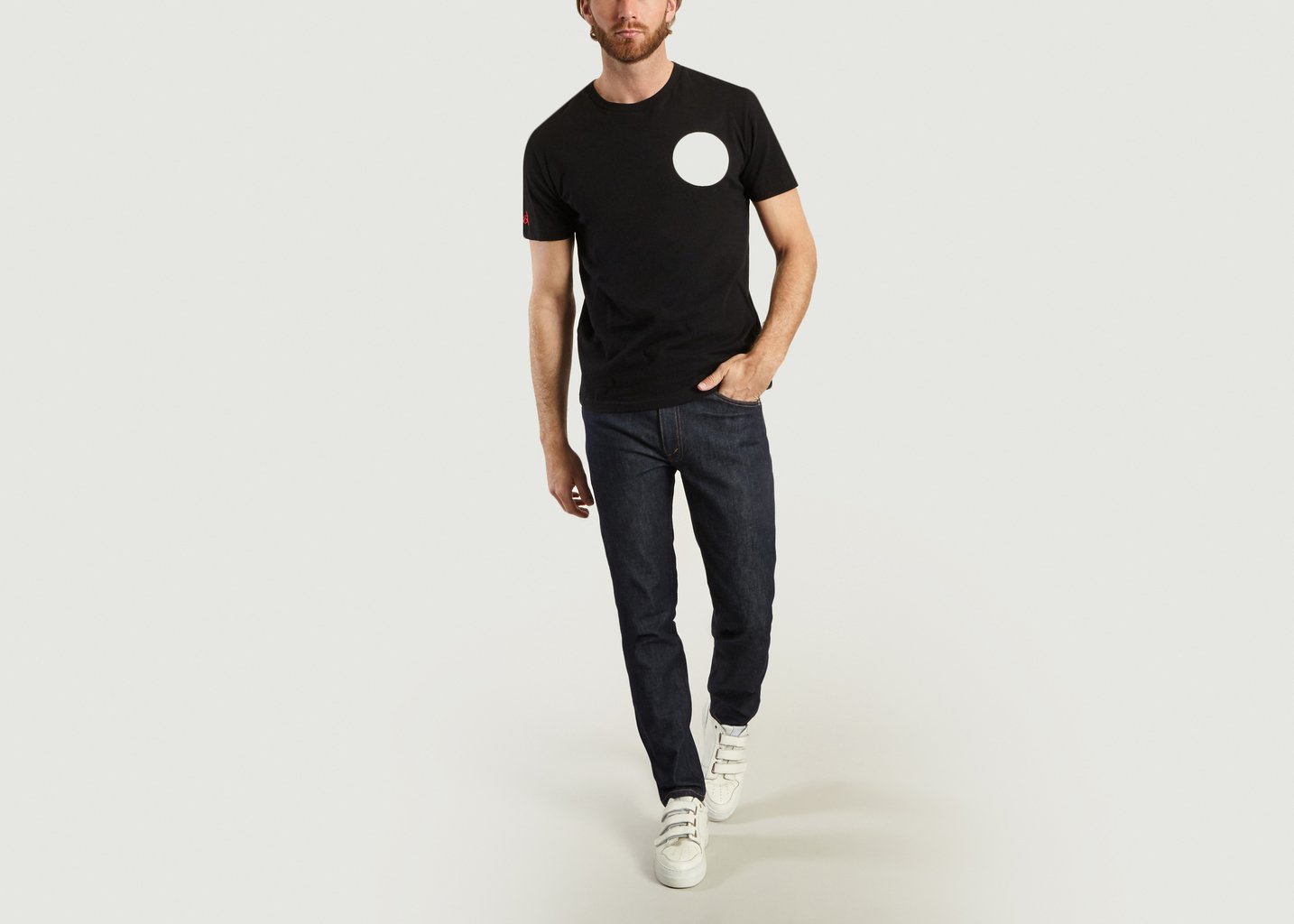 L'exception T Shirt Gfoot Noir GEYM