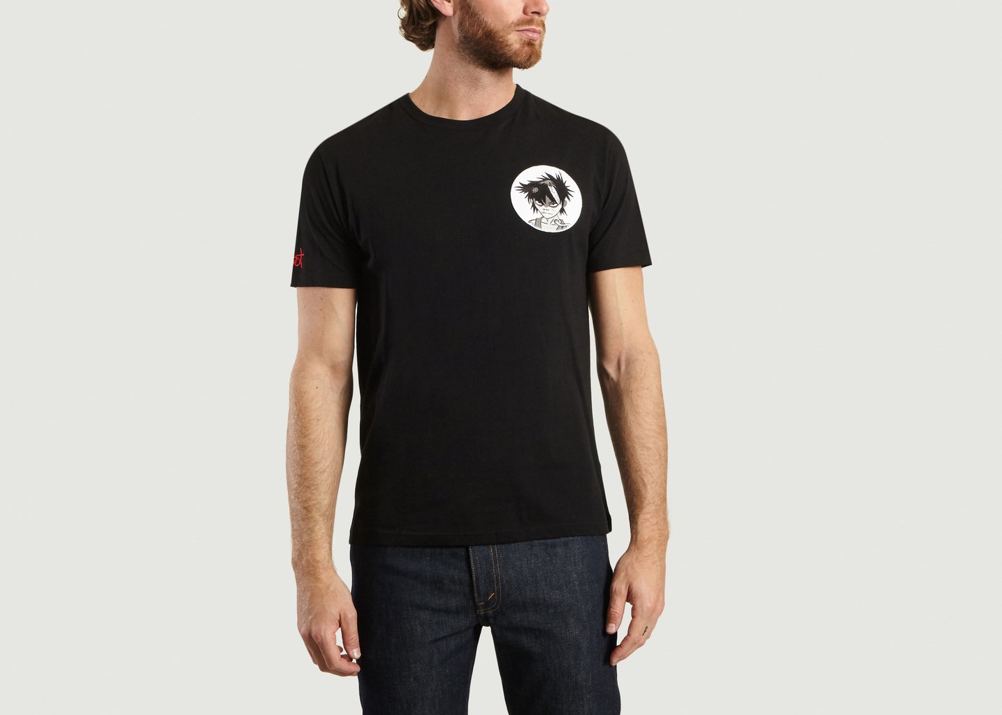 l'exception T shirt Gfoot Noir GEYM