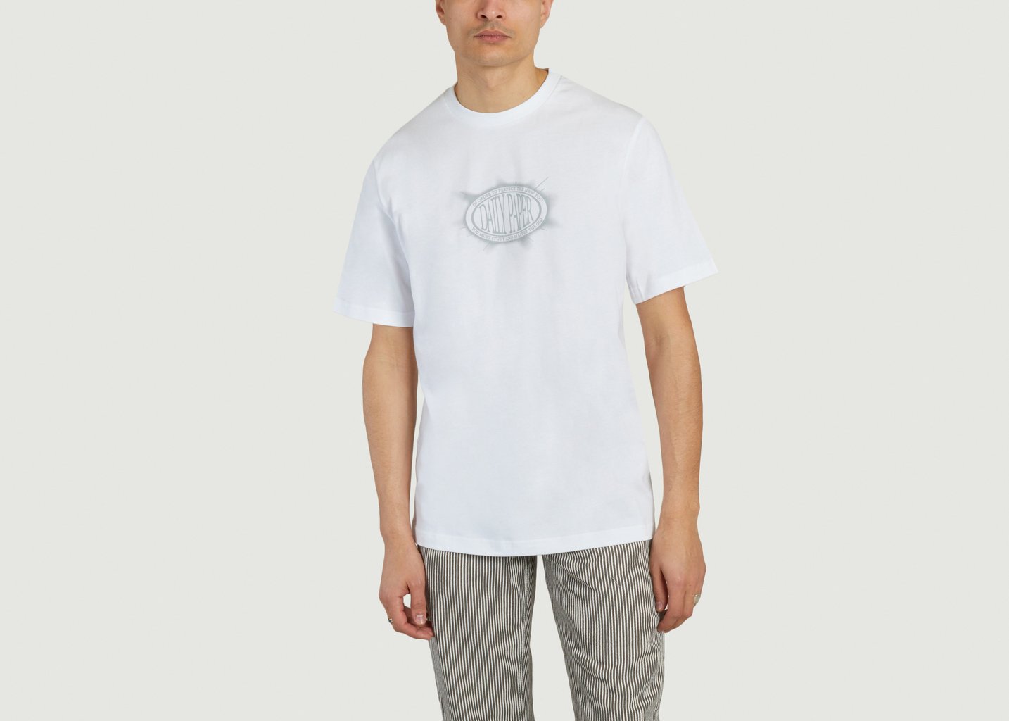 L'exception T Shirt Glow Blanc Daily Paper