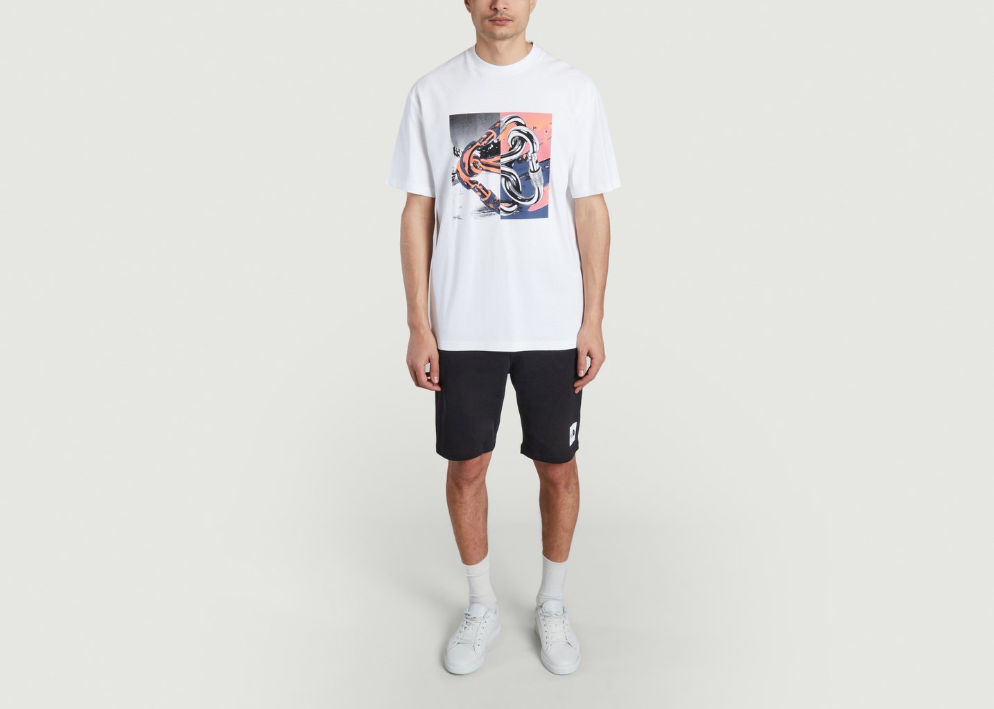 L'exception T Shirt Graphic Blanc The North Face