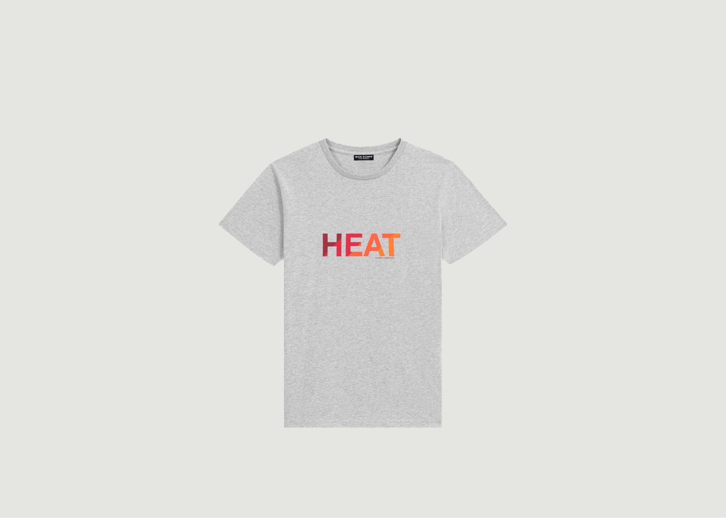 l'exception T Shirt HEAT Gris Ron Dorff