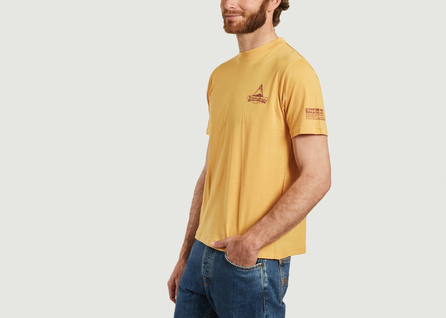L'exception T Shirt JJ20 Rockie Jaune Holubar