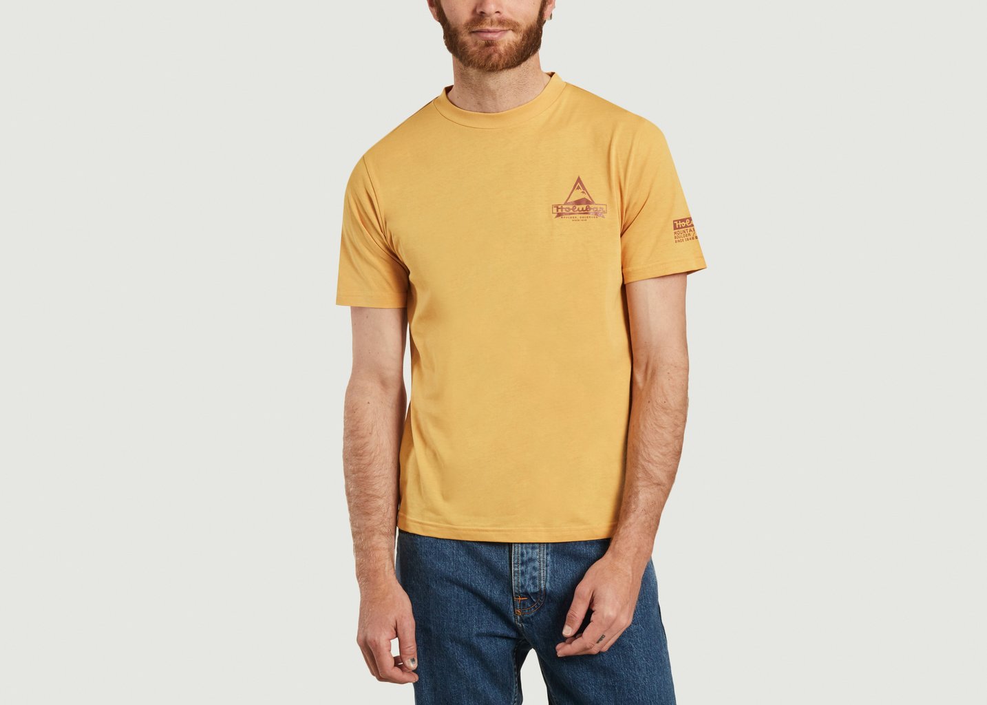 l'exception T shirt JJ20 Rockie Jaune Holubar