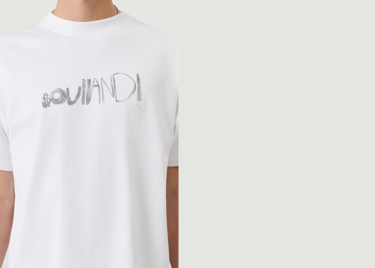 L'exception T Shirt Kai Blanc Soulland
