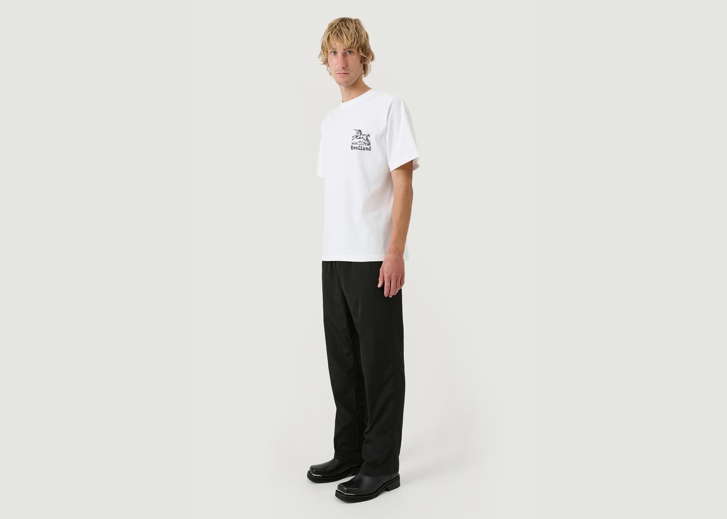 L'exception T Shirt Kair Licorne Blanc Soulland