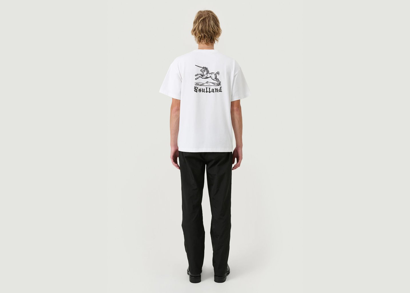 L'exception T Shirt Kair Licorne Blanc Soulland