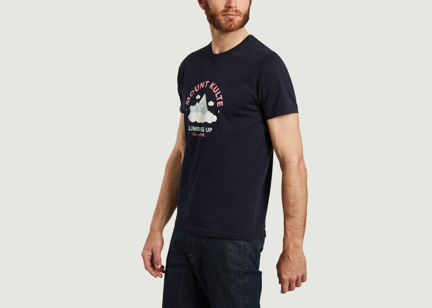 L'exception T Shirt Kulte Mount Bleu Marine Kulte