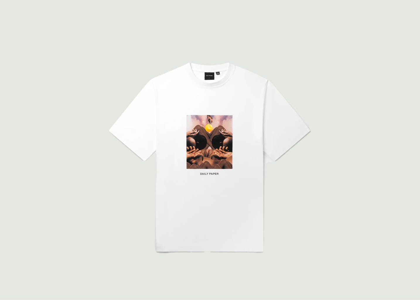 l'exception T shirt Landscape Blanc Daily Paper