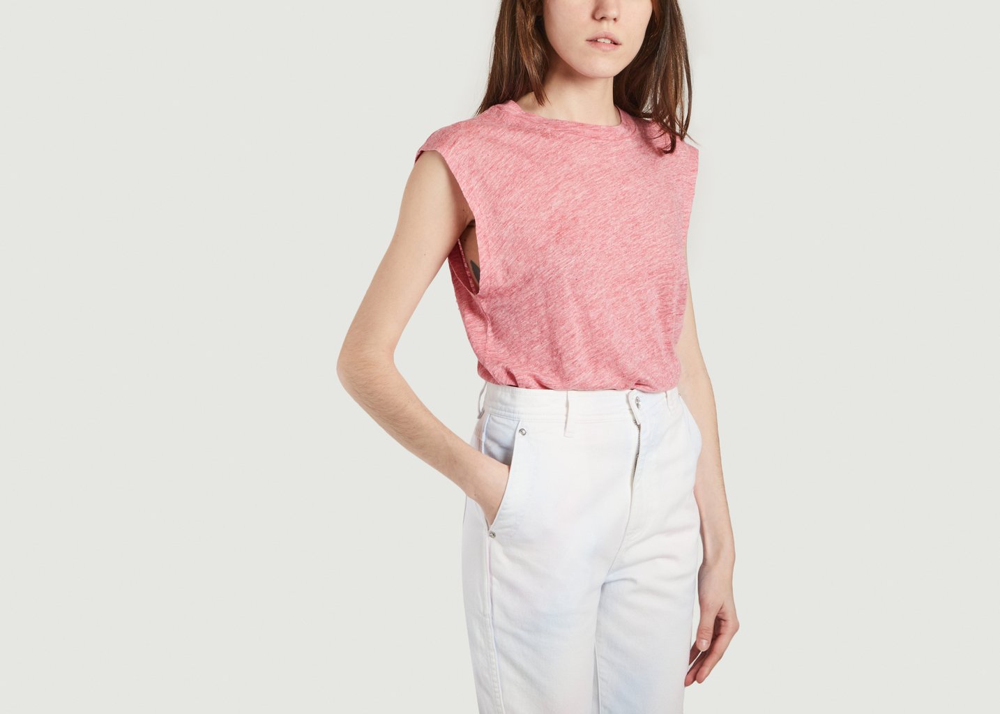 L'exception T Shirt Lankac Rose IRO Paris