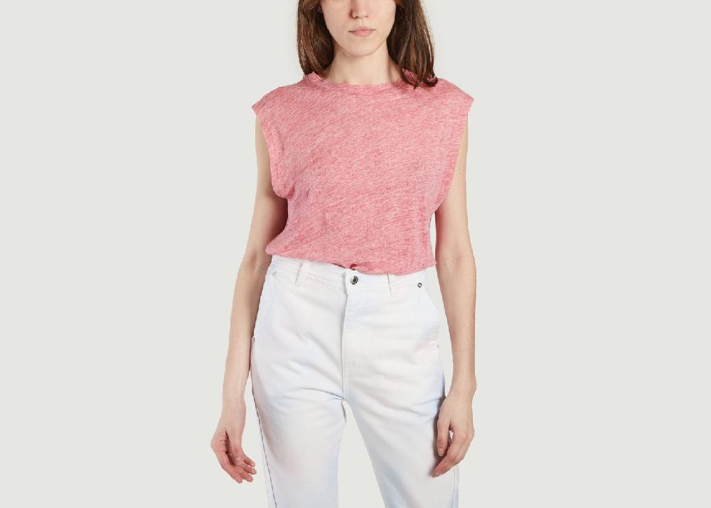 l'exception T shirt Lankac Rose IRO Paris