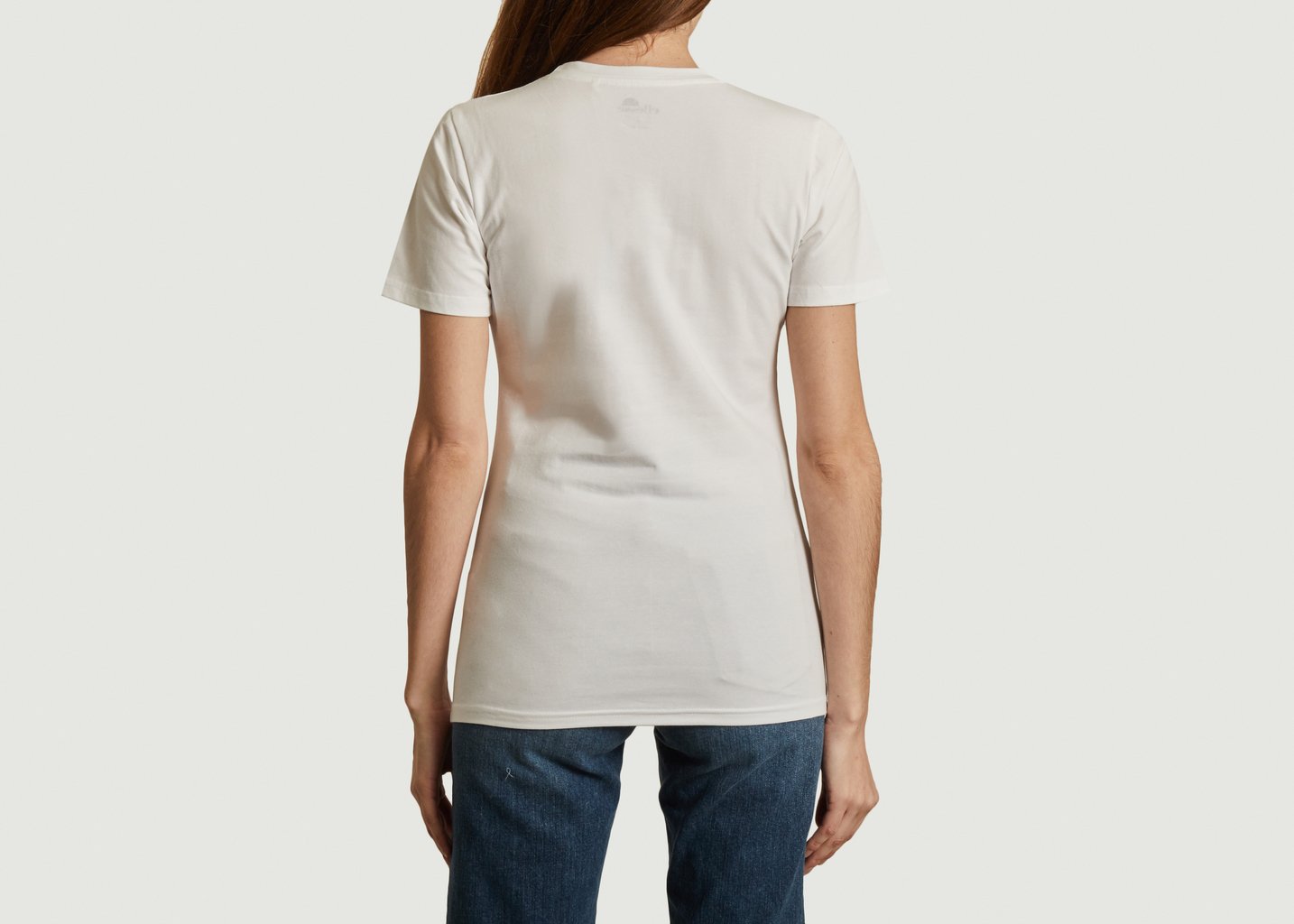 L'exception T Shirt Logo Fitté Blanc Ellesse