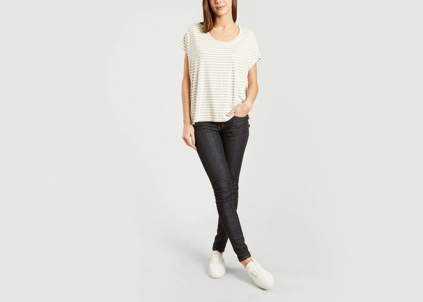 L'exception T Shirt Marlow Blanc Margaux Lonnberg