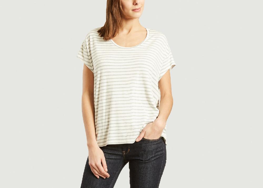 l'exception T Shirt Marlow Blanc Margaux Lonnberg