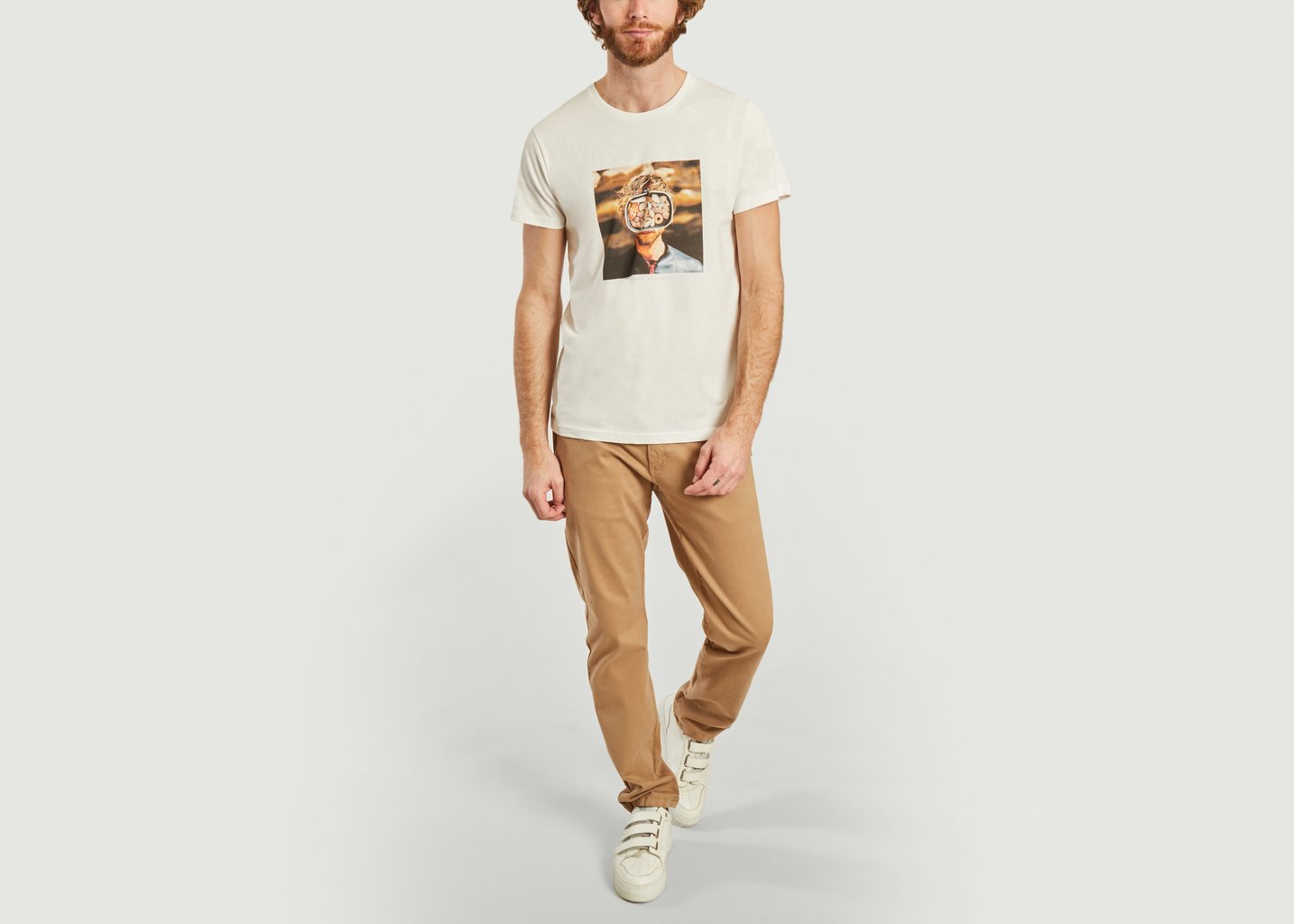 L'exception T Shirt Masque Naturel Bask In The Sun