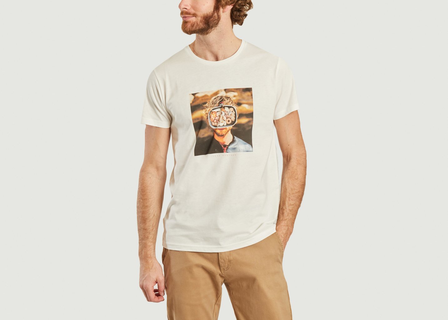 l'exception T Shirt Masque Naturel Bask in the Sun