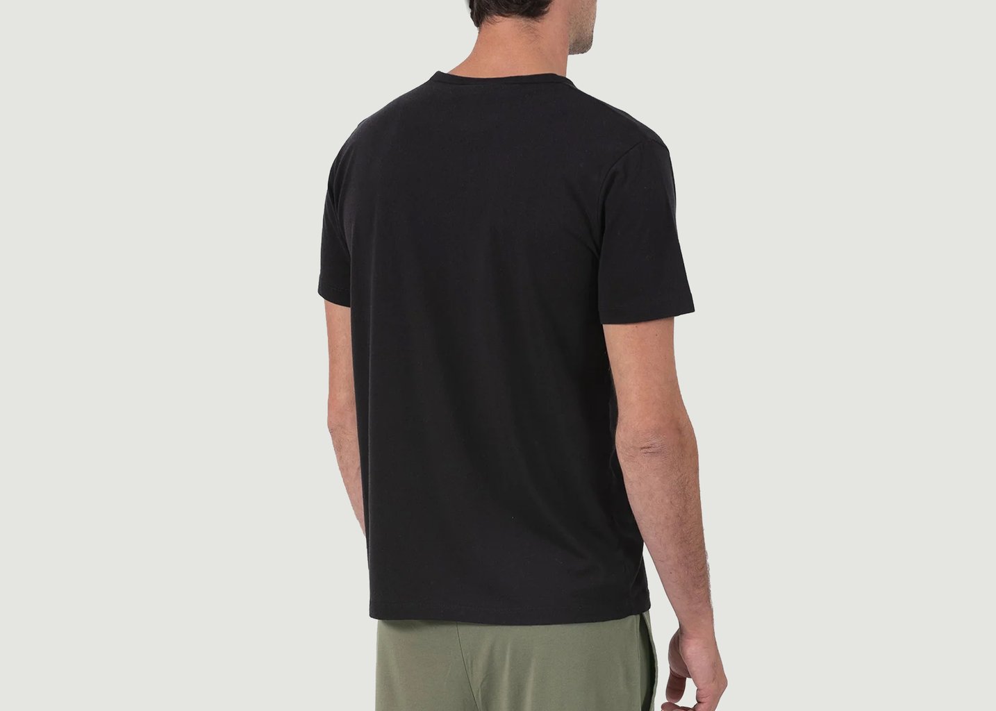 L'exception T Shirt Muse Noir Talc Paris