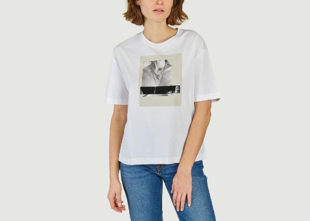 l'exception T shirt New Heaven Noir APC Paris