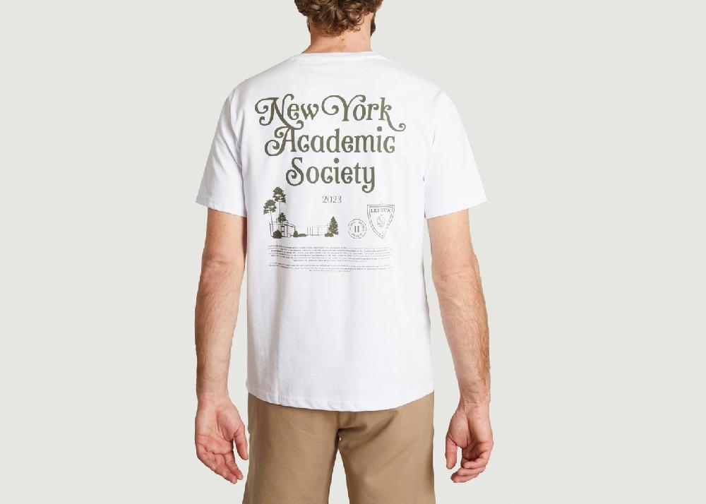 L'exception T Shirt New York Blanc Les Deux