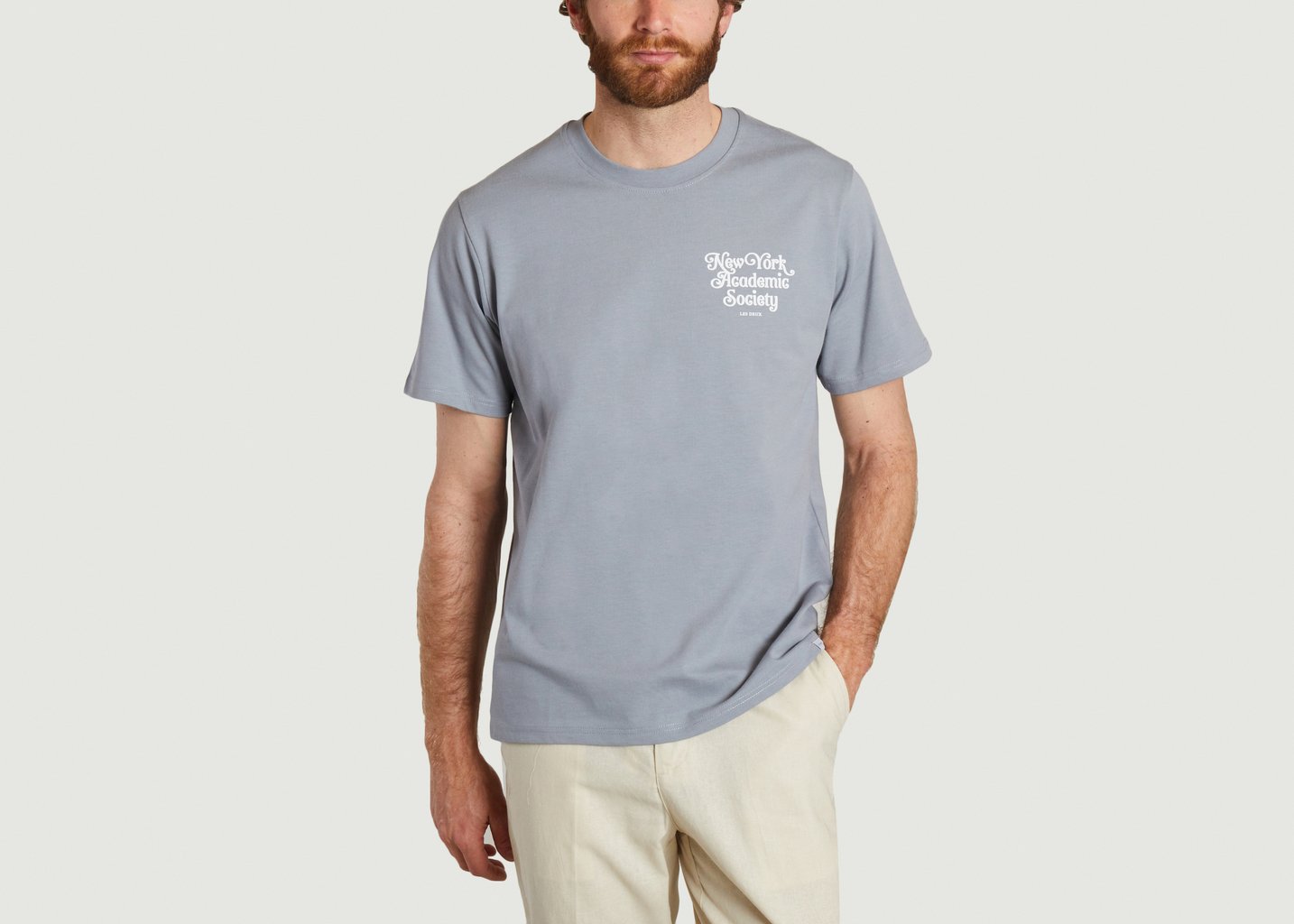 l'exception T Shirt New York Bleu Les Deux
