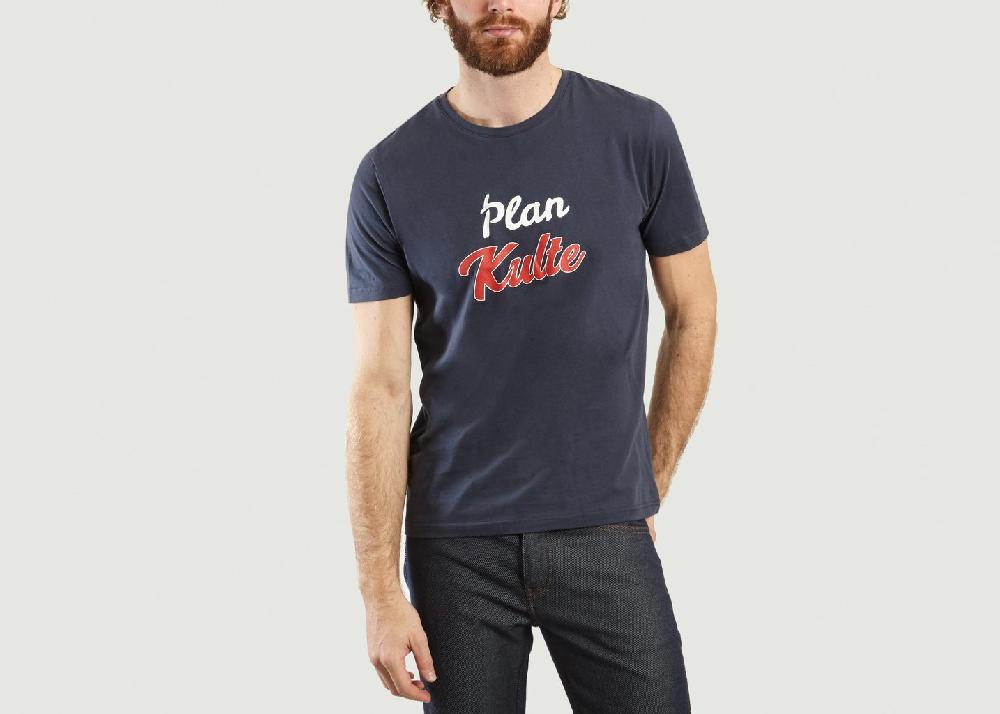 l'exception T Shirt Plan Kulte Bleu Marine Kulte
