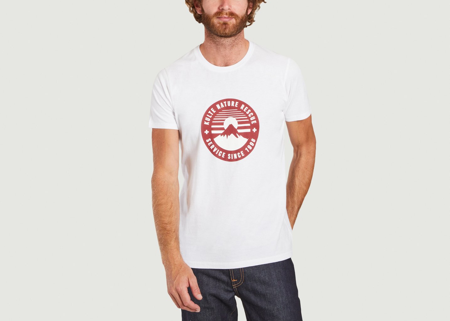 l'exception T shirt Rescue Blanc Kulte