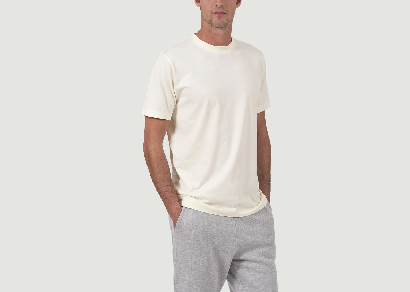 L'exception T Shirt Rimbo Ecru Talc Paris