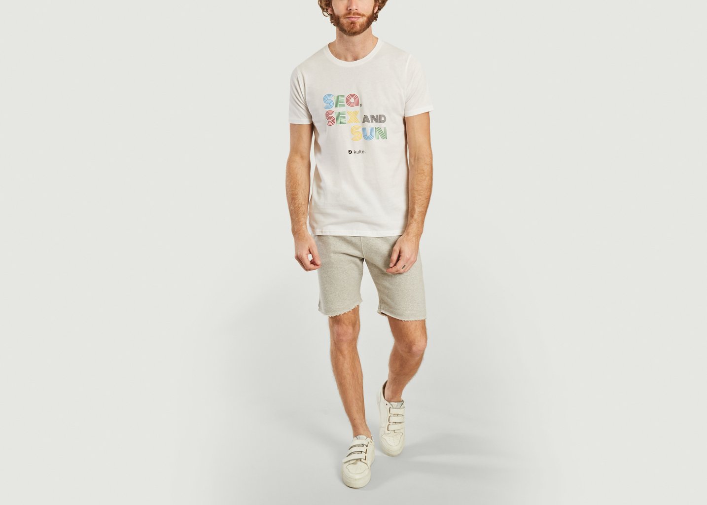 L'exception T Shirt Sea & Sun Blanc Kulte