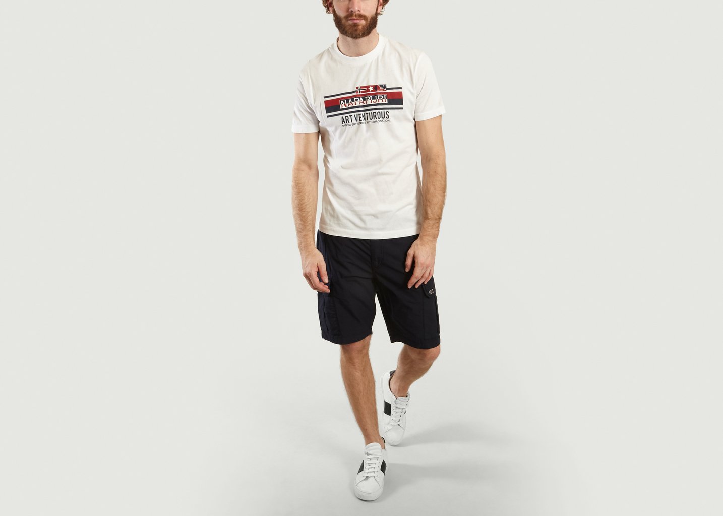 L'exception T Shirt Sikar Blanc Napapijri