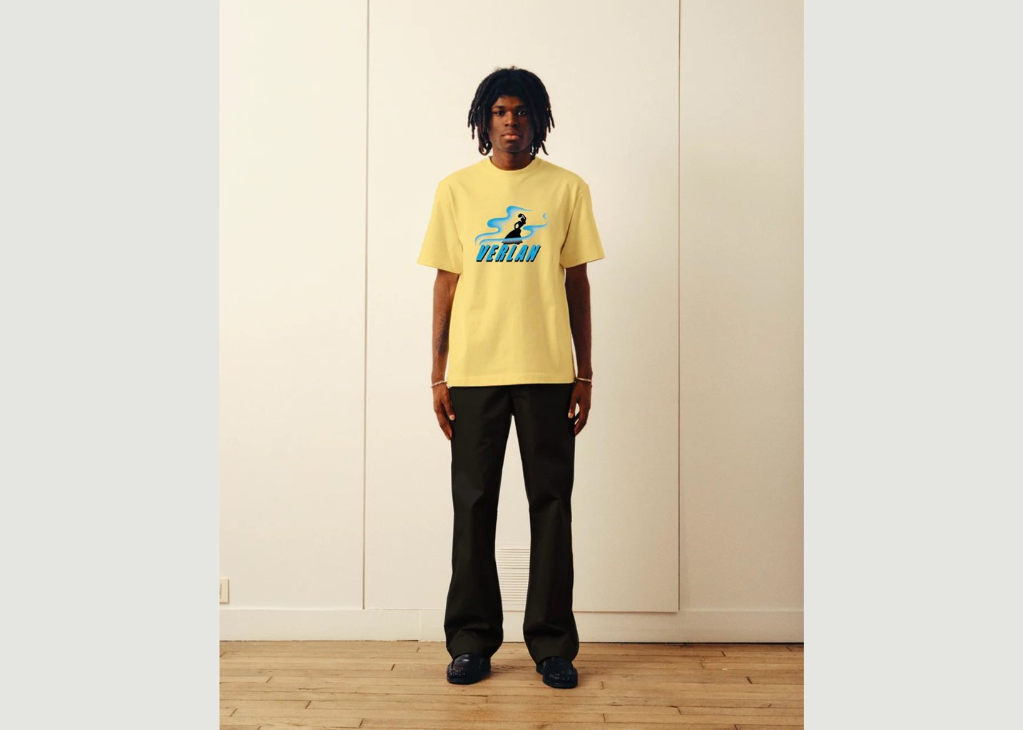 l'exception T shirt Smocking Kills Jaune Verlan